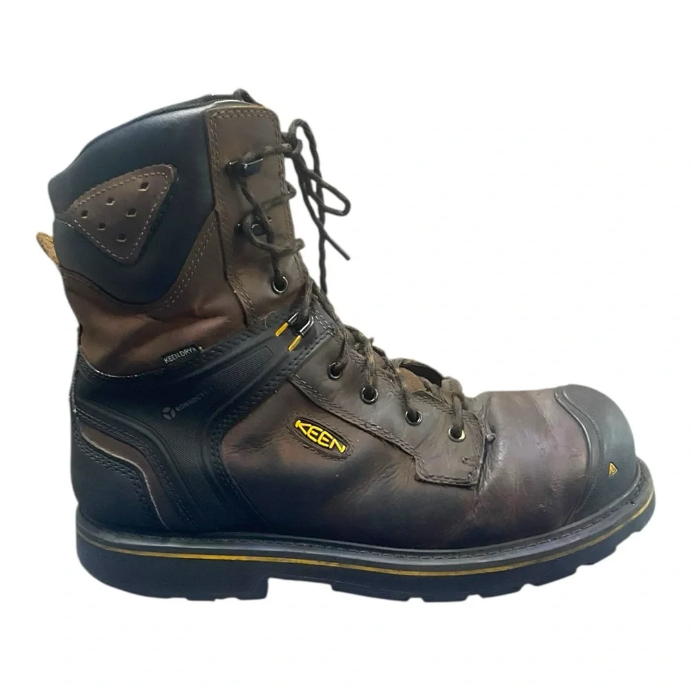 🛠️ KEEN Utility Steel‎ Toe Waterproof Work Boots 👷‍♂️ Size 14D